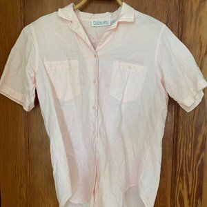 Anderson-Little Womens Short-Sleeve Shirt, Pink